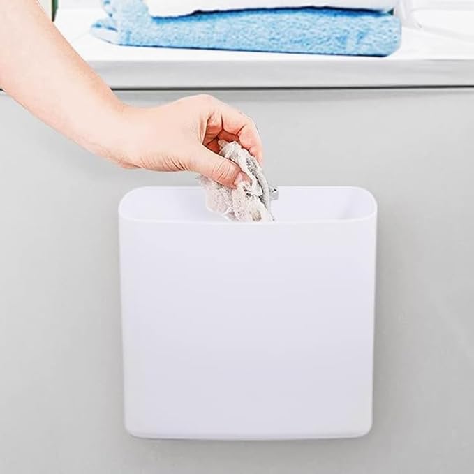 Simplation Laundry Detergent Cup Holder Collection: MAGNETIC LINT HOLDER BIN for Laundry Room Storage