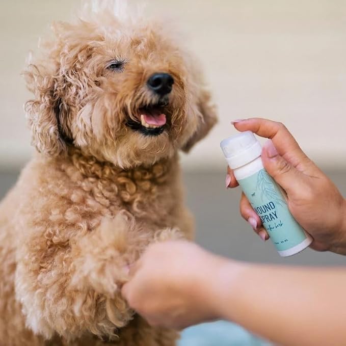 Lanana Creek Farms® Pet Wound Spray 1.5 oz | Spray Gel Bandage | Great for All Pets | Promote Healing and Protect | Made in The USA