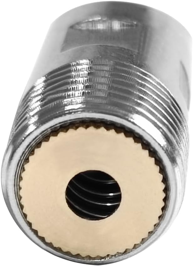 Joywayus 5PCS Stainless Steel Automatic Pig Nipple Water Drinker Feeder Waterer + 5PCS Brass Water Tank Connector Bulkhead Fitting + 1PCS Hole Opener Kit for Sows Piglets Drinking