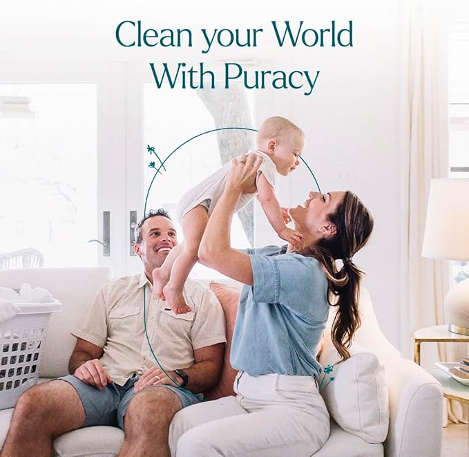 Puracy Stain Remover Pen, Natural Based Travel and Laundry Stain Cleaner for Clothes, Baby Essentials, Kids Stains, Oil and Fabric Spot Cleaner, Unscented (Stain Remover Pen, 0.33 oz, 3 pack)
