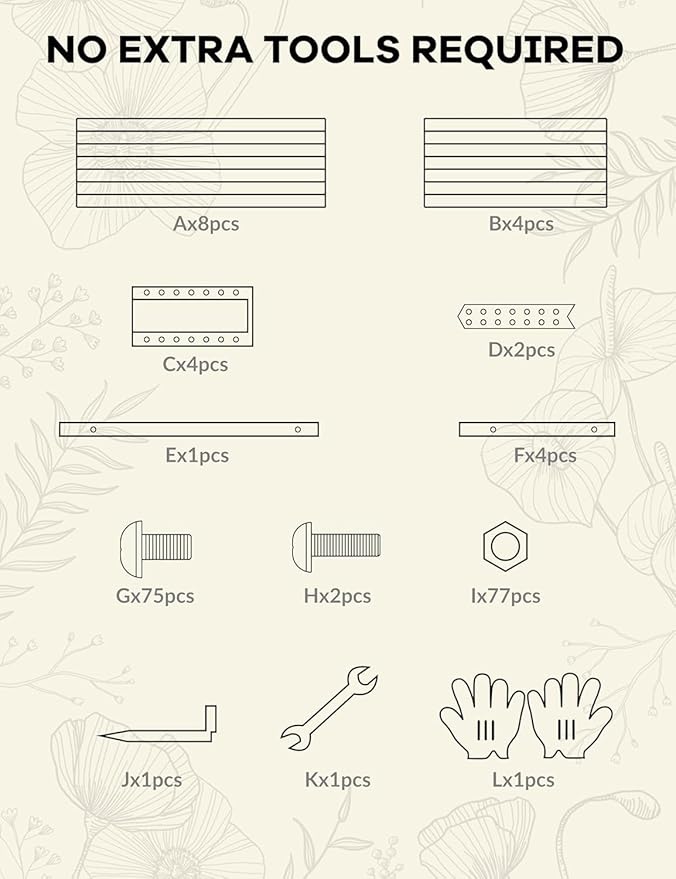 2pcs 6x3x2 ft Galvanized Raised Garden Bed, 24" Tall Metal Planter Box for Flowers Herbs Vegetables, Rust-Resistant Raised Garden Beds for Gardening, Easy Assembly Outdoor Garden Box & Planters, Green