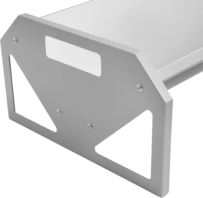 Livestock Feeding Trough 22 Gallon Capacity 45" Hay Feeder Heavy Duty Livestock Trough for Horse Sheep Cattle Hog V-Shaped Farm Sheds Pen Water Feeder Trough Powder Coated Silvery Steel