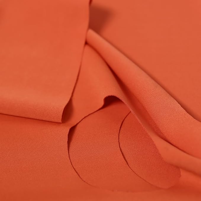 Spandex Goat Tube for Show Goats - Show Livestock Supplies: Goat Covers & Blankets (Pale Orange, Medium)