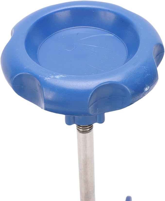 Pssopp Piglet Feeding Trough, Poultry Feeders Bowl Livestock Feeding Tool for Cattle Cows Horses Sheep Goats Pigs Calf Piglet Trough, 5 Slots Food Plastic Livestock Feeder Nan
