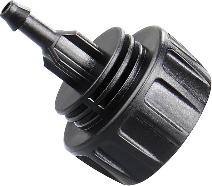 3/4 Inch Female Pipe Thread to 1/4 Inch Drip Irrigation Tubing Adapter: 6 Pieces 1/4 In. Barbed Drip Line x 3/4 In. Faucet PVC Adapter Connect 3/4" FHT Faucet