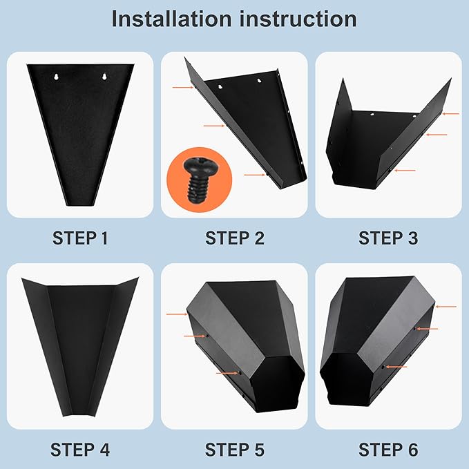 Large Size Chicken Cone, Metal Poultry Restraining Cone for Butchering Large Chickens, Layers, Broilers, Roasters & Turkeys (Up to 14 lbs), Flat-Back Design Poultry Killing Cone, Easy to Clean