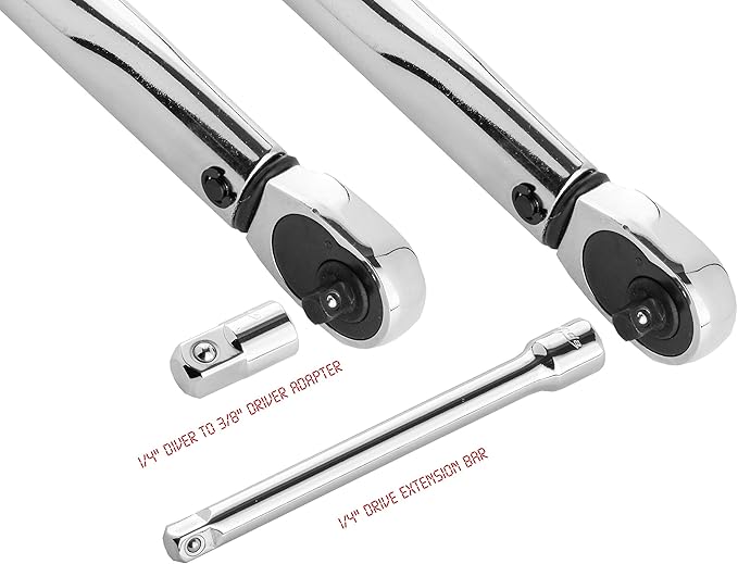 EPAuto 1/4-Inch Drive Click Torque Wrench (20-200 in.-lb. / 2.26 ~ 22.6 Nm)