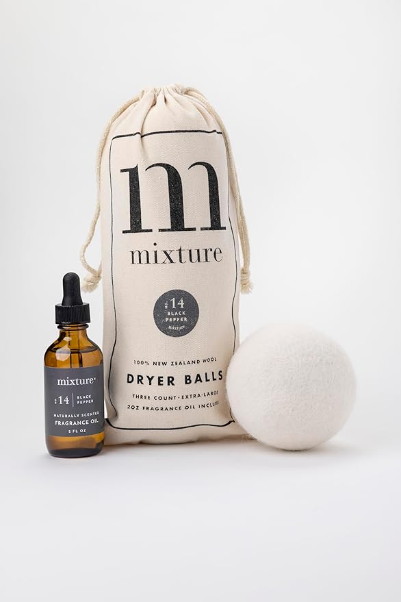 Mixture No 14 Black Pepper Wool Dryer Balls 3-Pack