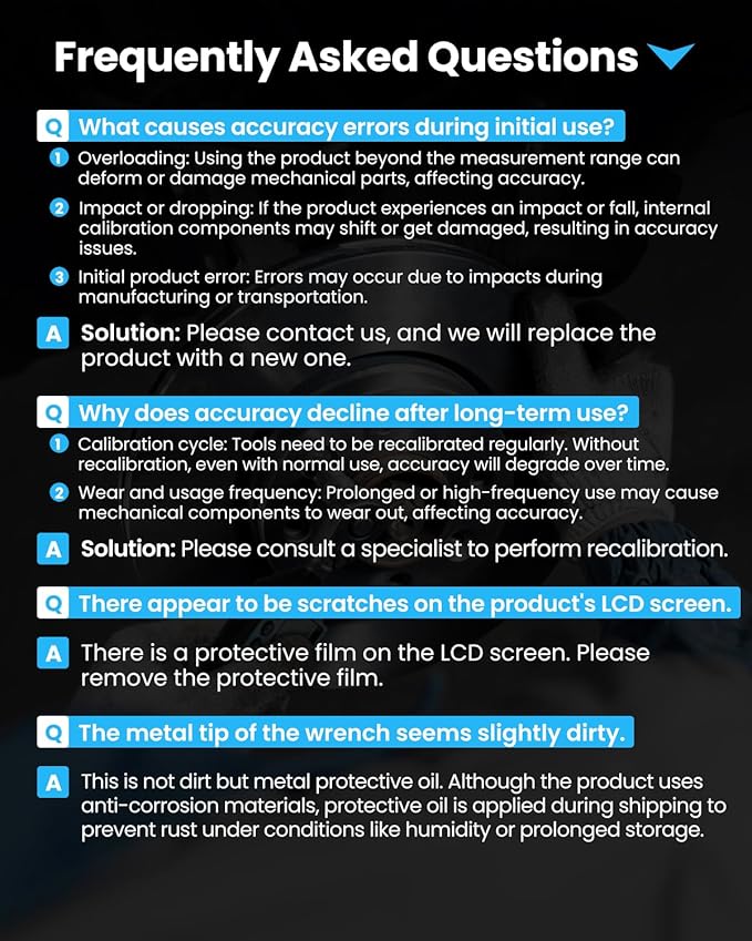 GOYOJO Digital Torque Wrench, 60Nm&44.25 ft/lb High-Precision 3/8-Inch Drive, Professional Tool for Auto Repair, Bicycle, Motorcycle Maintenance, and DIY Projects