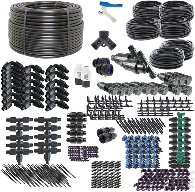 Drip Depot Drip Irrigation Kit for Raised Bed Gardening - Kit Size : Ultimate