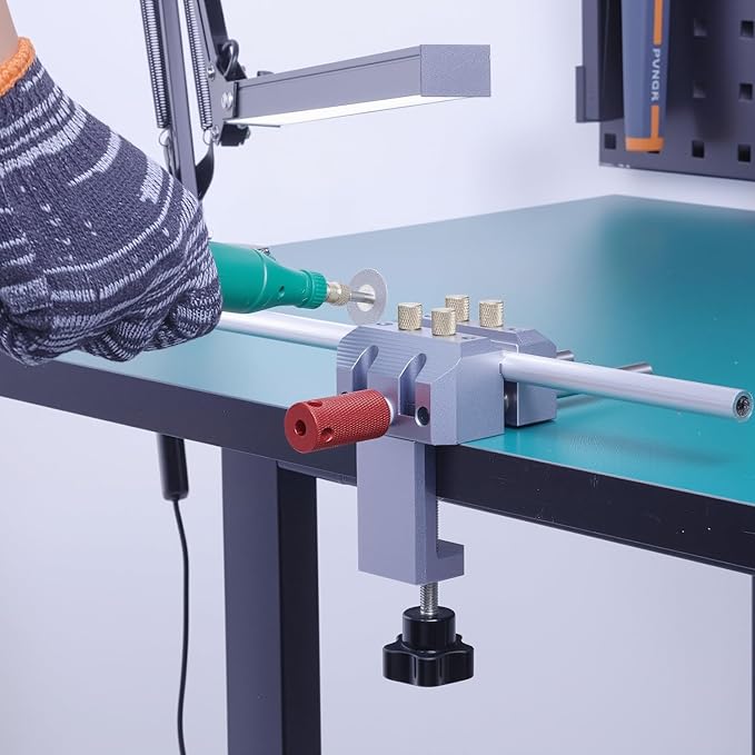 Precision Mini Table vise, 2.8-inch Portable Work Small Bench Vise, Mini Bench Vice Made by Aluminum alloy CNC Machining, Mini Table Clamp Vice for Crafts, Jewelry Making, Modeling and Repairs