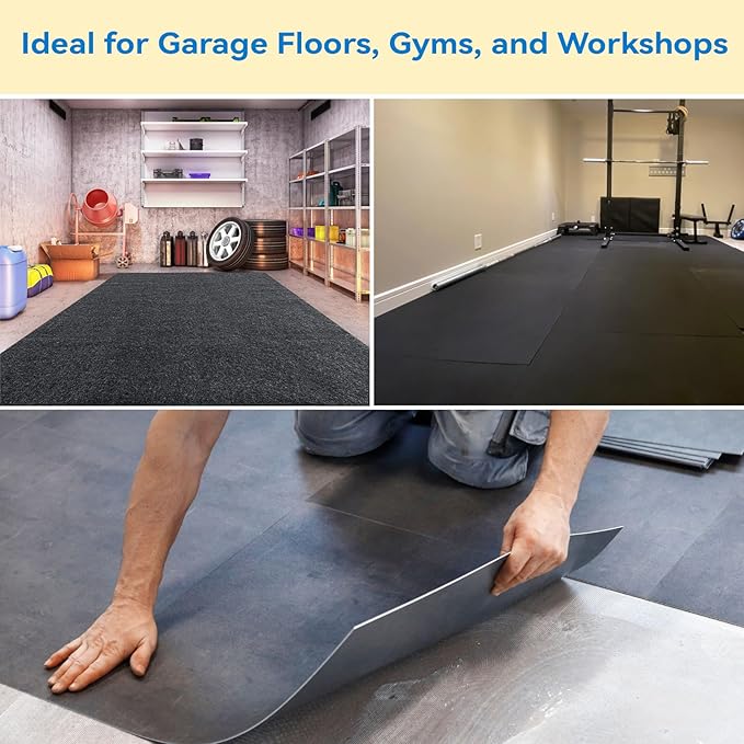 Feroca Heavy Duty Stall Mat Gripper, a Pair of Mat Mover Tool - Effortless Remover for Thick Rubber Mats in Horse Stalls, Barn, Gym, Trailer - Easy Lift & Move to Save Your Back