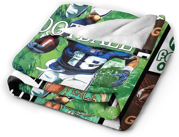 Football Blanket Gifts for Boys Men Soft Warm Plush Rugby Sport Throw Blanket Flannel Fleece Fuzzy Football Blanket for Kids Adult Lover Bed Couch Living Room Decor 60"X50"