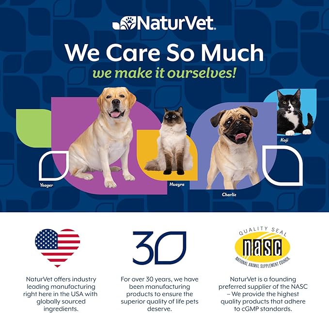 NaturVet – Hemp Joint Health For Dogs - Plus Hemp Seed | Supports Overall Joint Health | Enhanced with Glucosamine, MSM, Chondroitin & Antioxidants | 120 Soft Chews