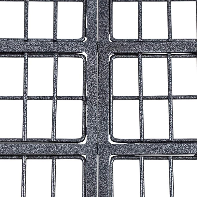 EASY-UP Titan Horse Stall Gates | Heavy-Duty Steel Construction | Rust-Resistant Finish | Ideal for Barn, Farm & Equestrian Use | Miniature Gate with Yoke - 48" Wide | Color Gray Armor