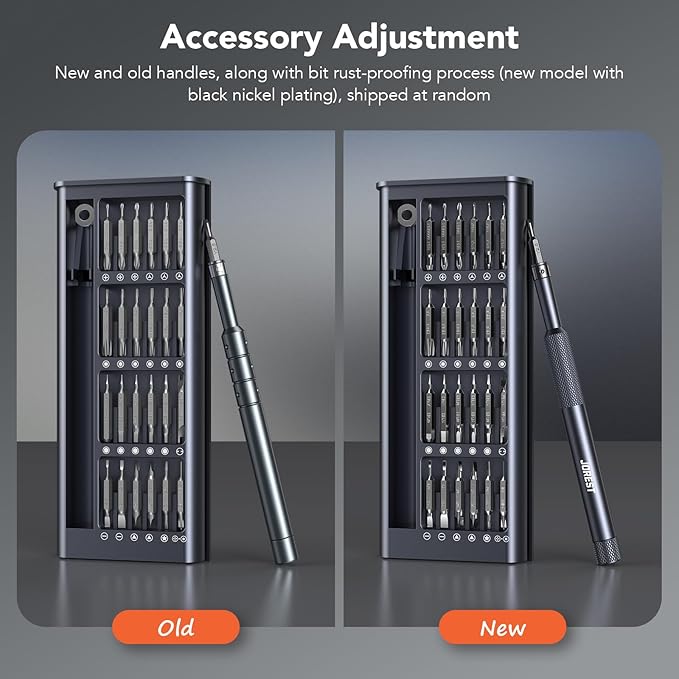 JOREST 52-IN-1 Precision Screwdriver Set, Mini Repair Tool Kit with Torx for Macbook, Computer, Laptop, iPhone, PS5, Xbox, Switch, Glasses, Watch, Ring Doorbell, Electronic, Small Gift Gadget for Men