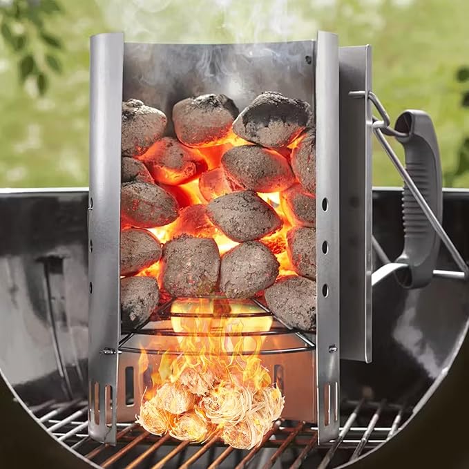 GEEKHOM 32-Piece Natural Fire Starters: Wax Wood Firelighters for Fireplace, Camping, BBQ & Fire Pit, Waterproof & Odorless