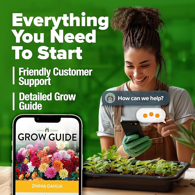 HOME GROWN Lettuce Seeds for Planting - 8 Varieties Non-GMO Heirloom Salad Greens Seeds - 9000+ USA-Sourced Vegetable Seeds for Planting Outdoors, Indoors, Hydroponic Garden