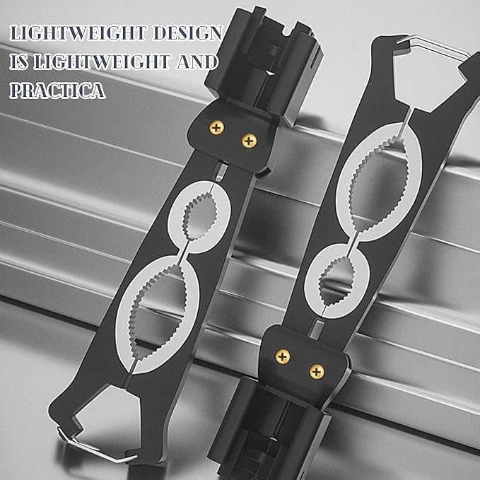 Bathroom Wrench, ABS Wrench Faucet Plumbing Tool, Plumber Sink Installation Pipe Extractor, Multi-Function Installation Tool, Suitable for Installing Pipes under Bathrooms,Toilets,Kitchens,and Sinks