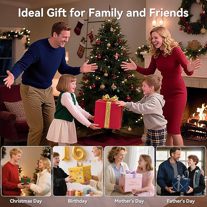 Dual-Lens Bird Feeder with Camera & Bird Bath Combo, Watch Birds Eat & Bathe with WiFi 2K HD Video, Auto Record, AI Recognition, APP Alerts, Solar Powered, for Backyard Garden Porch Fence Decor