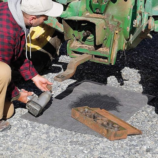 PIG Absorbent Mat Roll - 24" x 300' Lightweight Mat Roll - Absorbs up to 32.4 Gallons per Roll - MAT245