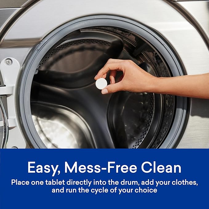 BLUELAND Laundry Detergent Tablets, 120 Count, Plastic-Free Eco-Friendly Pods, Sheets, Liquid Alternative - Fragrance Free and Clear, Natural, Gentle