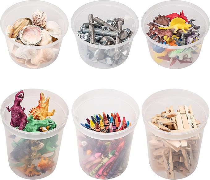 DuraHome Deli Containers with Lids for Food Storage Leakproof - 60 Sets BPA-Free Plastic Microwaveable Clear Food Storage Container Premium Quality, Freezer & Dishwasher Safe (16 oz & 32 oz - Bulk)