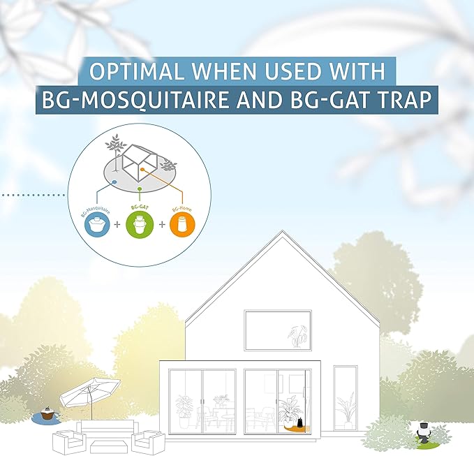 BIOGENTS BG-Home • Indoor & Patio Mosquito Trap • Switch Between Mosquito & Insect Targeting • Electric Fly Trap Indoor • Mosquito Killer for Indoor Patio Terrace Balcony Incl. 1 Sweetscent Attractant