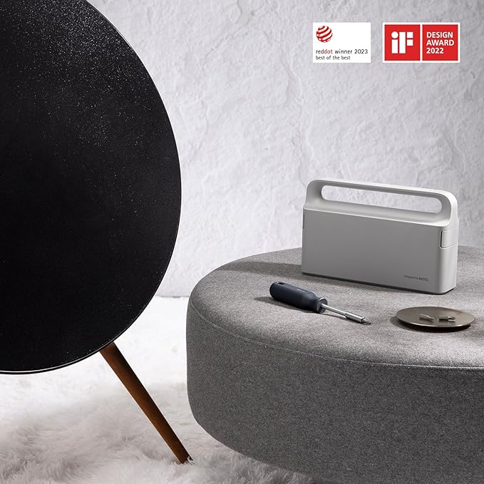 HOTO 16-Piece Home Tool Kit, Basic Hand Tool Set with Storage Box – Includes Screwdriver, Wrench, Hammer, Tape Measure, Plier – Ideal for Household, Garage, Office, Dorm Repairs & DIY Projects