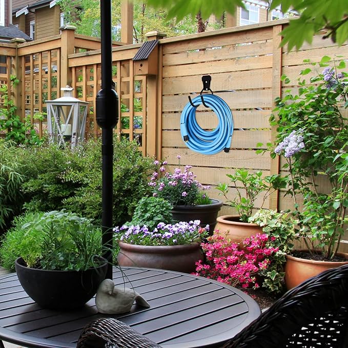 Garden Hose 5/8" x150FT,Heavy Duty 450B.P Water Hose Lawn & Garden Watering Equipment 3/4" Solid Brass Fittings