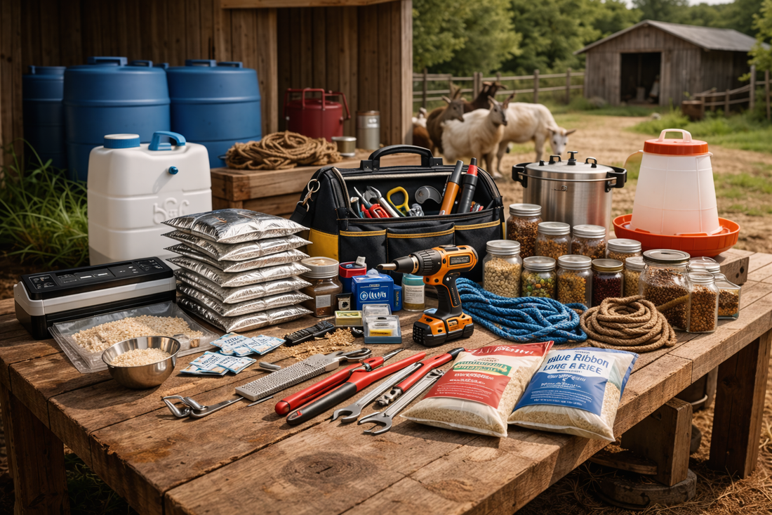 Essential Supplies Every Homestead Needs to Run Smoothly