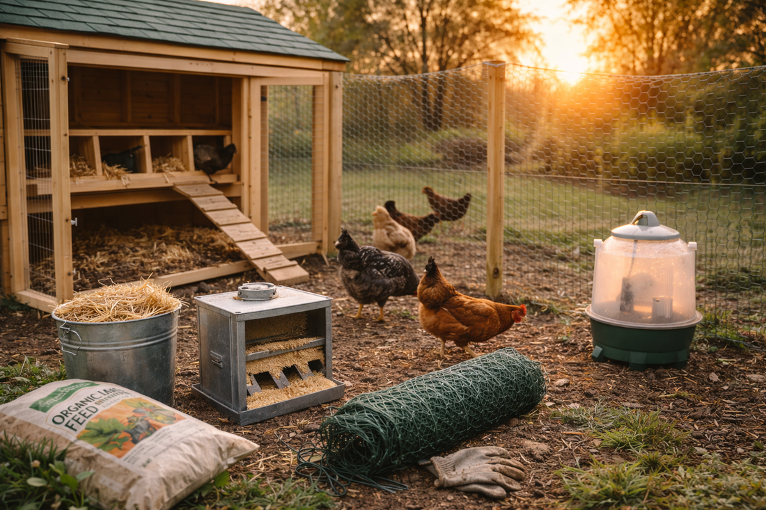 Beginner’s Guide to Raising Backyard Chickens: Essential Supplies &amp; Smart Setup Tips