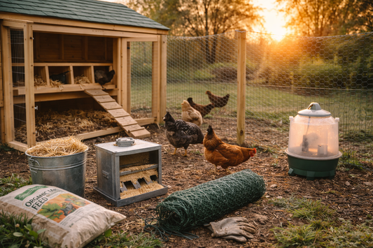 Beginner’s Guide to Raising Backyard Chickens: Essential Supplies &amp; Smart Setup Tips