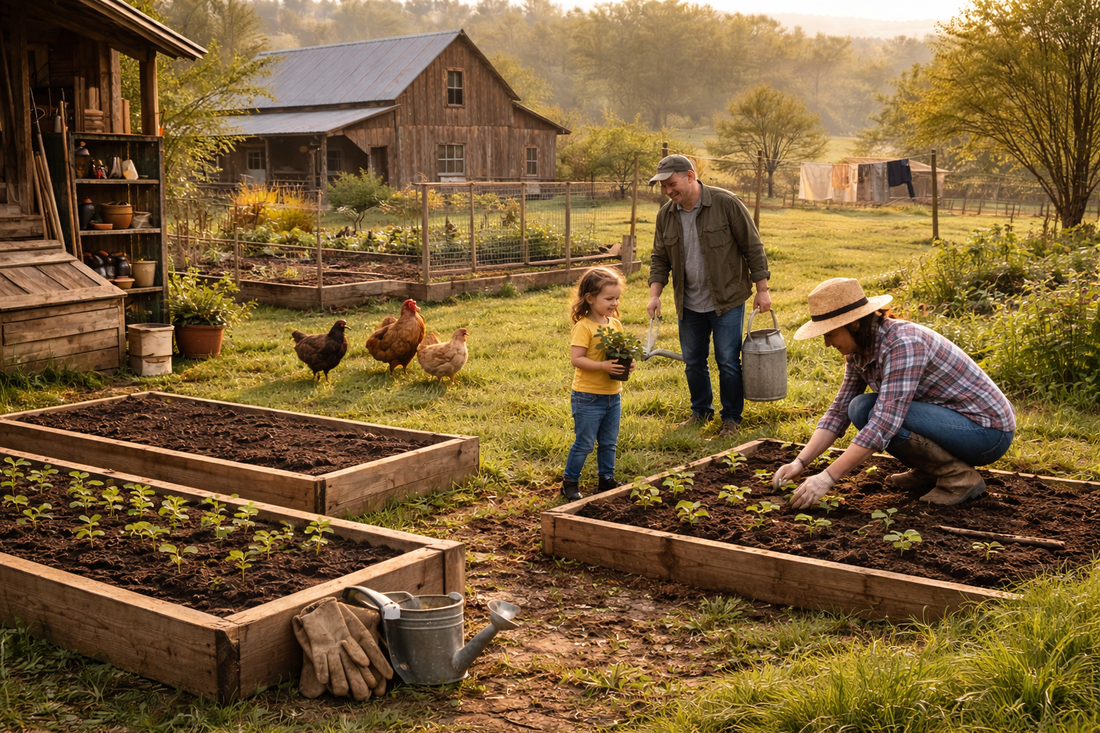 Beginner Backyard Homestead Guide