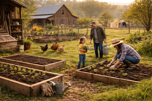 Beginner Backyard Homestead Guide