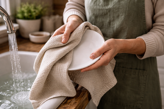 Why Cotton &amp; Linen Kitchen Towels Are a True Homestead Essential