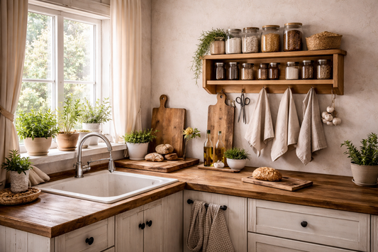 How a Wooden Storage Rack Can Transform Your Homestead Kitchen