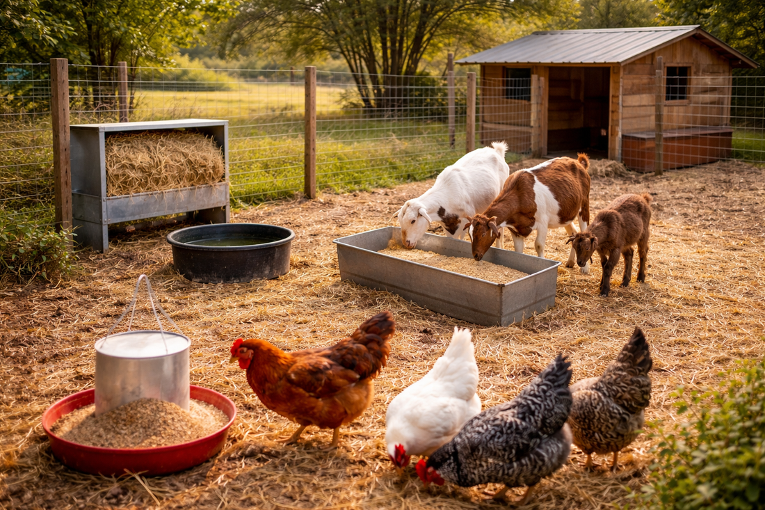How to Raise Healthy Chickens, Goats, and Cattle (Beginner Homestead Guide)