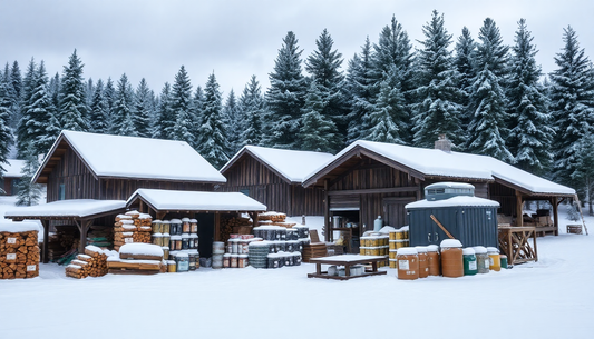 Winter Stockpiling for Remote Homesteads: Containers, Storage, and Smart Planning