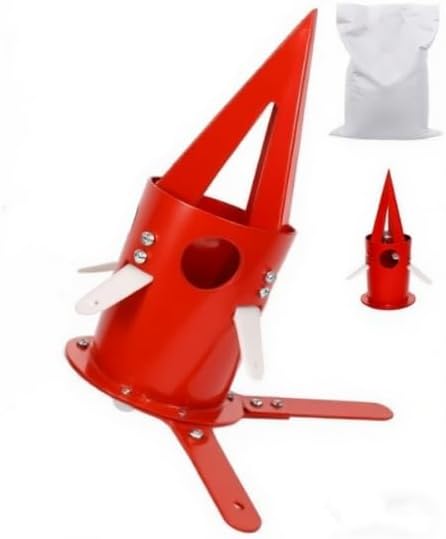 Big Bag Dispenser Bulk Bag Unloader Dischargers for Farms Construction Industry(Red)