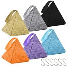 Charcoal Air Purifying Bags 6 Pack×200g Bamboo Charcoal Bags Odor Absorber, for Car Air Fresheners, Odor Eliminator for Home，Shoe Deodorizer - Colorful-Activated Charcoal Odor Absorbers