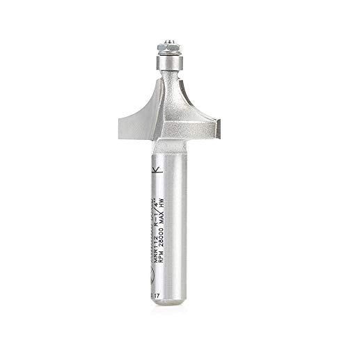Amana Tool - MRR112 Carbide Tipped Miniature Corner Rounding 1/4 Radius x 11/16 Dia x 13/3