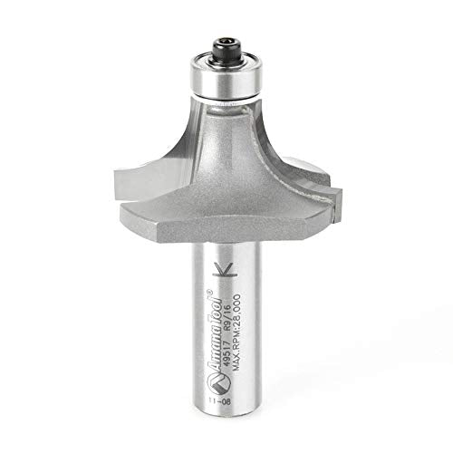 Amana Tool - 49517 Carbide Tipped Corner Round 9/16 Radius x 1-5/8 Dia x 3/4 x 1/2" Sh