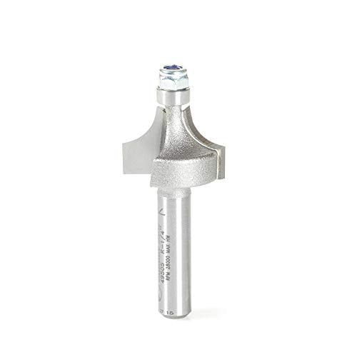 Amana Tool - 49505 Carbide Tipped Corner Round 1/4 Radius x 3/4 Dia x 1/2 x 1/4" Shank