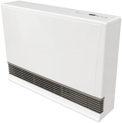 Rinnai EX38DTWP Direct Vent Wall Furnace, Indoor Propane Heater, Energy Efficient Space Heater, 36,500 BTU, White large