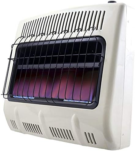Mr. Heater 30,000 BTU Unvented Blue Flame Propane Fired Room Heater with Built In Blower Fan Kit and 12 ft. Hose for Propane Unvented Series Heaters Bundle (2 Items)