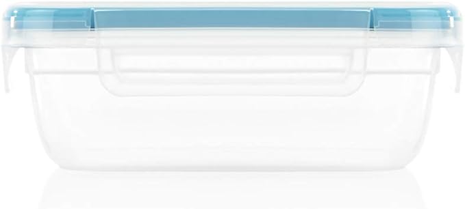 Snapware Total Solutions (5-Pack, 3 Cup) Plastic Food Storage Containers Set, Airtight & Leakproof Locking BPA-Free Lids Tupperware, Freezer Dishwasher Microwave Safe