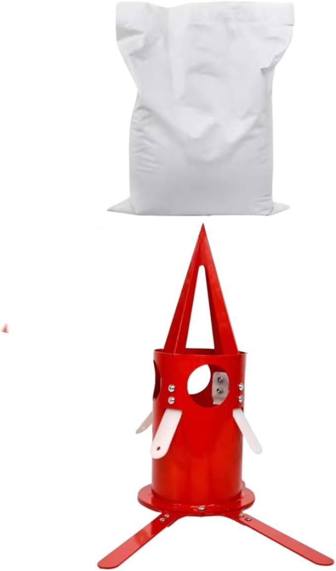 Big Bag Dispenser Bulk Bag Unloader Dischargers for Farms Construction Industry(Red)