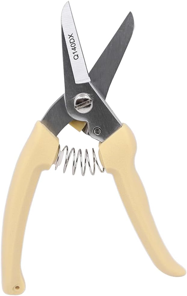 Zenport Q140DX Multipurpose Q Series Hoof Trimming Shears, 7-Inch, 2.5 Inch High Carbon Steel Blades, Cream - 10 Pack