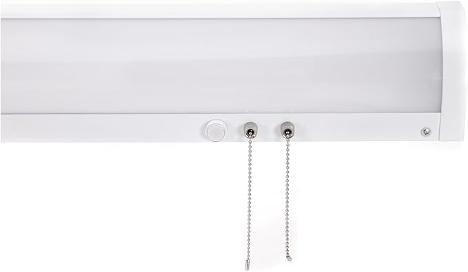 Sunlite 36-Inch LED Linear Bed Light Fixture, 15W/30W/45W, Color Selectable 30K/40K/50K, 1675-5311 Lumens, Dimmable, DLC & ETL Listed, 120V, 3-Way Switching (Up/Down), 116 Degree Beam Angle, White